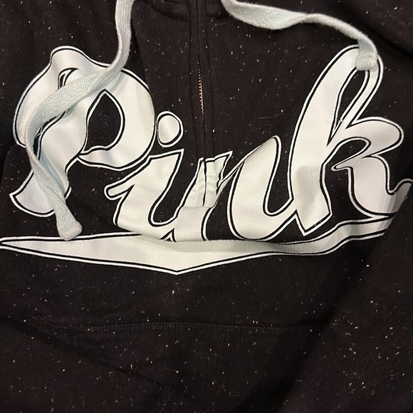 VS pink 3/4 zip hoodie - Picture 4 of 4